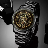 Personalized United States Army Logo Custom Service Time Watch Printed AHVA241068