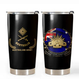 Personalized Australian Army Rank Gold Always Ready Always There Tumbler Printed AHVQ241088