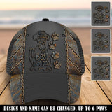 Personalized Happy Father's Day To The Best Dog Dad Cap 3D Printed VQ241098