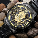 Personalized Thank You For Your Service Police Officer Custom Time Watch Printed QTKH241118