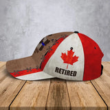 Personalized Canadian Police Custom Name & Department Cap Printed AHVA241179