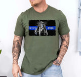 Personalized Police Warrior Custom Department & ID T-shirt Printed KVH241226