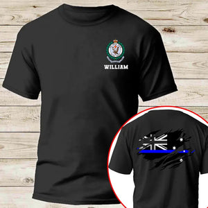 Personalized Australian Police Branch Logo Custom Name T-shirt Printed KVH241257