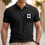Personalized Canadian Police Custom Name Polo Shirt Printed QTVQ241276