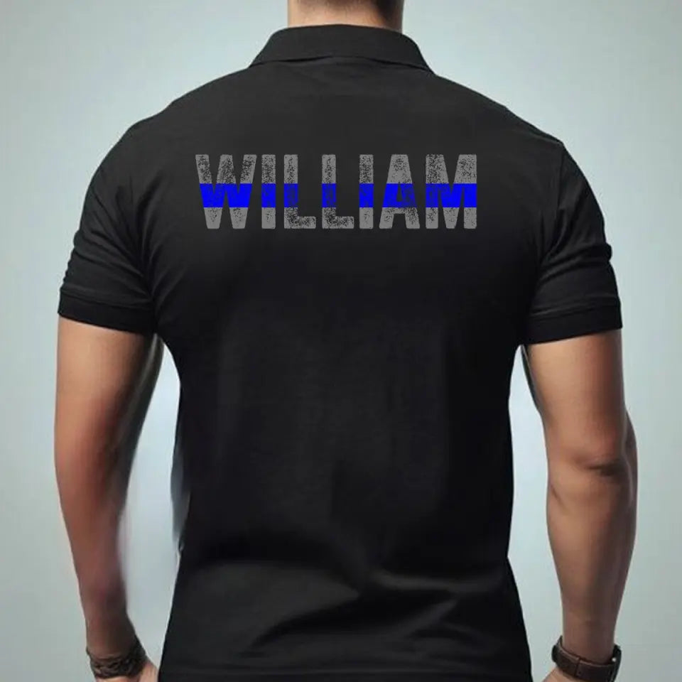 Personalized Canadian Police Custom Name Polo Shirt Printed QTVQ241276