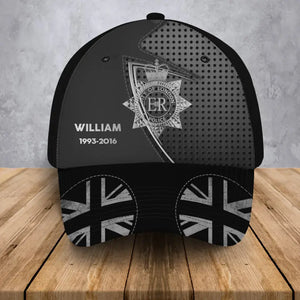 Personalized UK Police Logo Custom Name & Time Cap 3D Printed AHVA241343