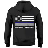 Personalized United We Stand All Give Some Some Gave All US Police Hoodie 2D Printed QTVQ241498