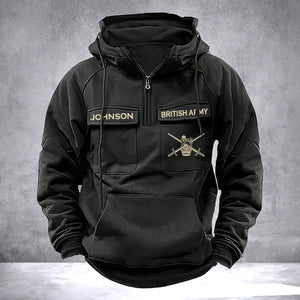 Personalized UK Army Veteran Been There Done That & Damn Proud Of It American Retro Hooded Sweatshirt Printed LVA241621