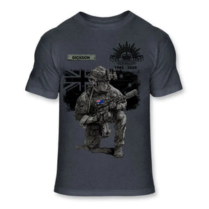 Personalized Australian Veteran Camo Custom Name & Time T-shirt Printed VQ241619
