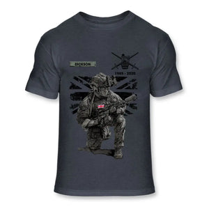 Personalized UK Veteran Camo Custom Name & Time T-shirt Printed VQ241619