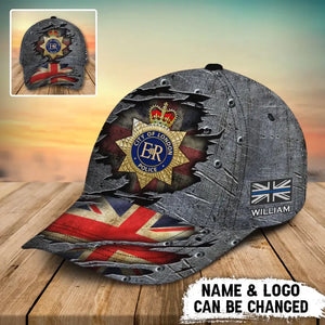 Personalized UK Police Branch Logo & Name Cap 3D Printed QTVA241684
