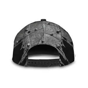 Personalized US Police Badge Police Officer Grey 3D Cap Printed KVH241800