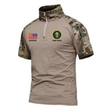 Personalized US Military Logo Custom Name & Time Hiking Army Shirt Printed KVH241817