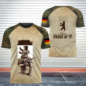 Personalized Berlin Been There Done That & Damn Proud Of It German Veteran Camo Logo 3D T-shirt Printed AHVQ241827