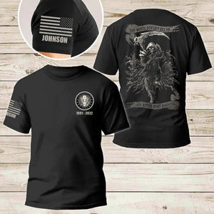 Personalized That Which Doesn't Kill Me US Veteran Custom Name T-shirt Printed QTVA241884