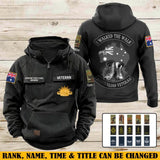 Personalized I Walked The Walk Australian Veteran Australian Military Logo & Rank Camo American Retro Hooded Sweatshirt Printed AHVA241939