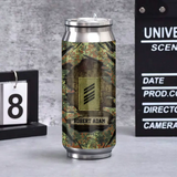 Personalized German Veteran Rank Camo Custom Name Stainless Steel 3D Print Cup Printed VA241942