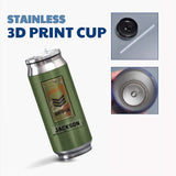 Personalized Australian Veteran Rank Camo Veteran Nutrition Facts Stainless Steel 3D Print Cup Printed KVH241944