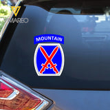 Personalized US Veteran/Soldier Logo Car Decal Printed