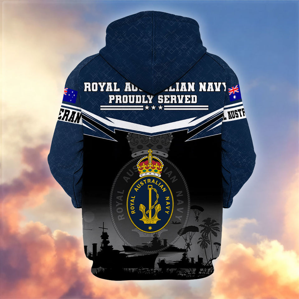 Premium Australian Veterans Hoodie 12032602, Gifts For Australian Veterans, Gifts On Father's Day, Veterans Day.