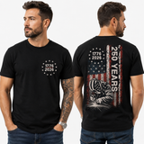 250th Aniversary Welder Flag Polo Shirt 3D Printed