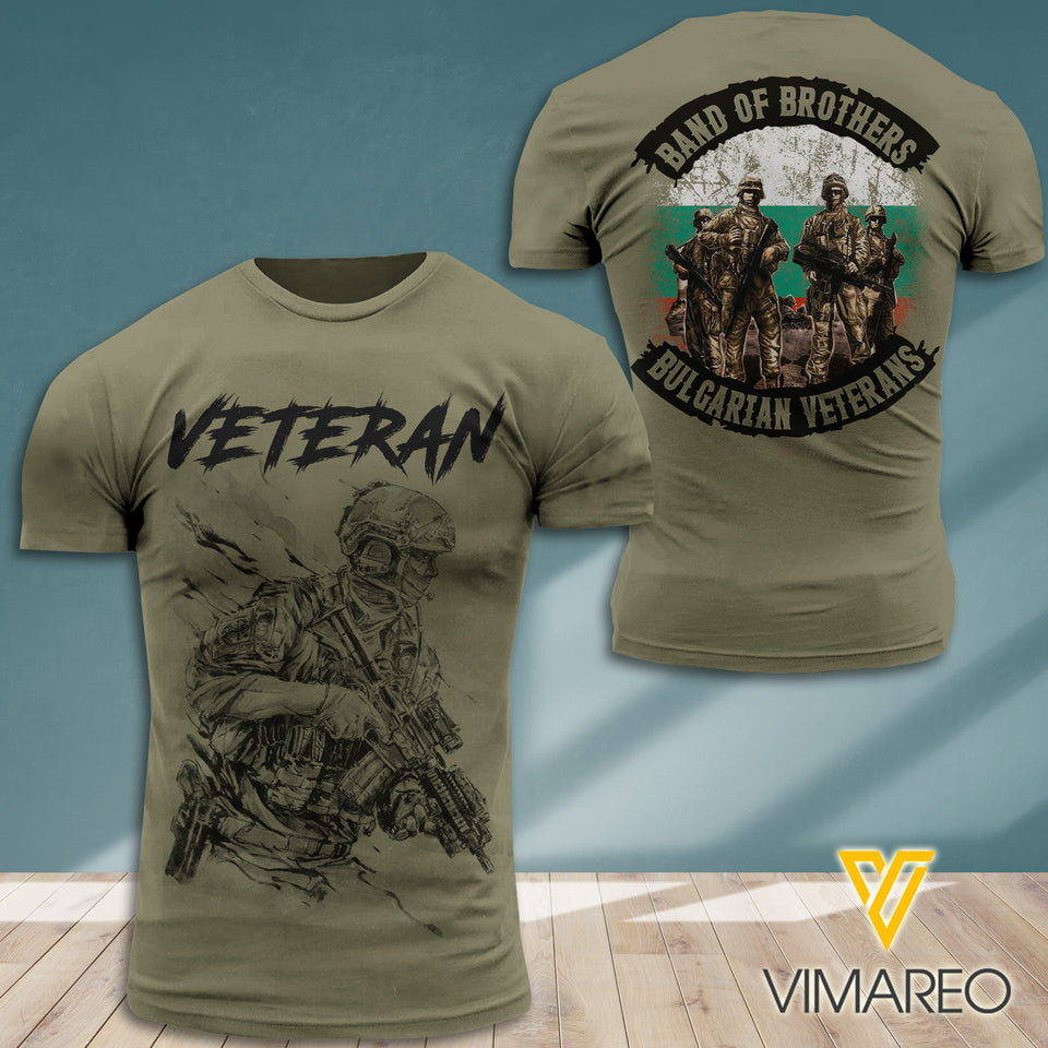 PHN Bulgarian Veterans Tshirt Printed AUG-MA31