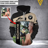PERSONALIZED ROOSTER HOODIE 3D PRINTED AUG-HQ23