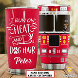 CUSTOMIZED DOG BREEDS FIREFIGHTER TUMBLER TNTQ1706