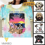 CUSTOMIZED GO THE BEACH WITH MY DOG TSHIRT