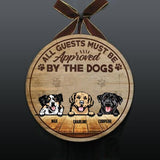 CUSTOMIZED DOG BREEDS WOODEN WELCOME DOOR SIGN TN