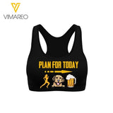 Personalized Simple Woman 3D Printed Sport Bra JUE-QH25