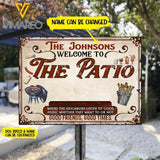 PERSONALIZED ROOFER BAR & GRILL PRINTED METAL SIGN JUE-LN28