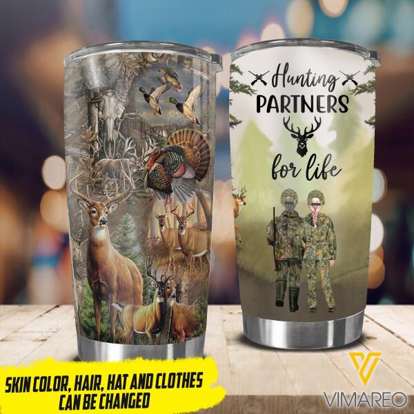 CUSTOMIZED HUNTING PARTNER TUMBLER