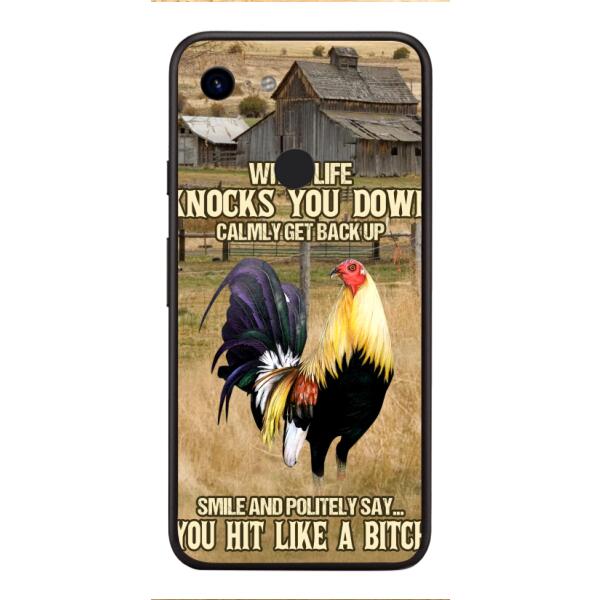CUSTOMIZED ROOSTER PHONE CASE PRINTED 3D NEYTJU02