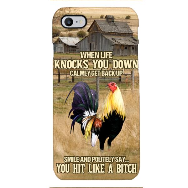 CUSTOMIZED ROOSTER PHONE CASE PRINTED 3D NEYTJU02