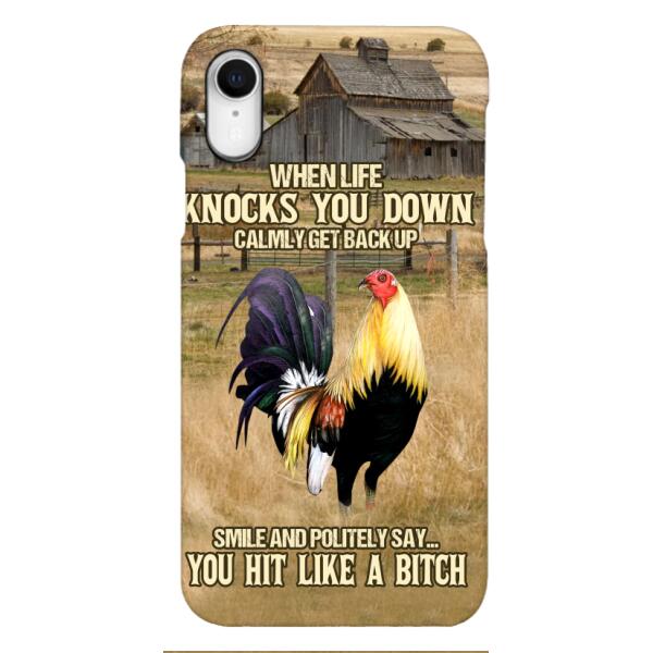 CUSTOMIZED ROOSTER PHONE CASE PRINTED 3D NEYTJU02