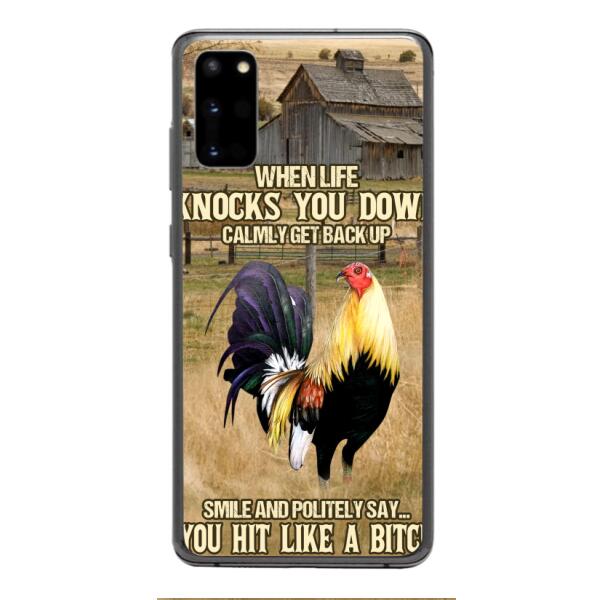 CUSTOMIZED ROOSTER PHONE CASE PRINTED 3D NEYTJU02