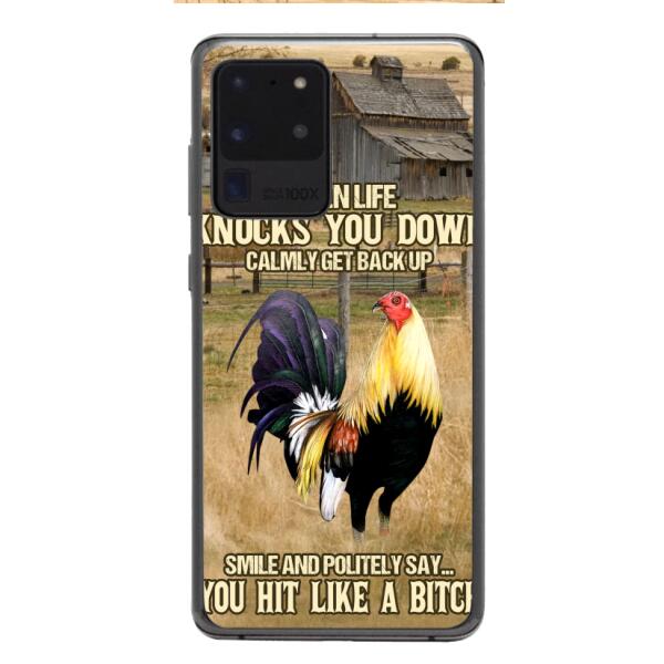 CUSTOMIZED ROOSTER PHONE CASE PRINTED 3D NEYTJU02