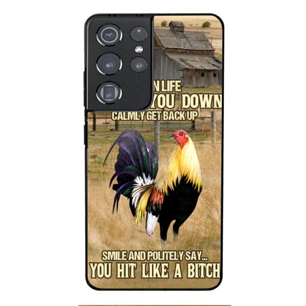 CUSTOMIZED ROOSTER PHONE CASE PRINTED 3D NEYTJU02