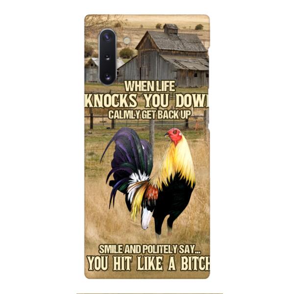 CUSTOMIZED ROOSTER PHONE CASE PRINTED 3D NEYTJU02