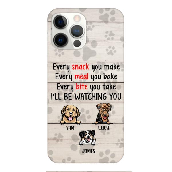 CUSTOMIZED DOG WATCHING YOU PHONE CASE TNTQ0207