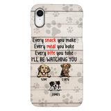 CUSTOMIZED DOG WATCHING YOU PHONE CASE TNTQ0207