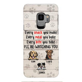 CUSTOMIZED DOG WATCHING YOU PHONE CASE TNTQ0207
