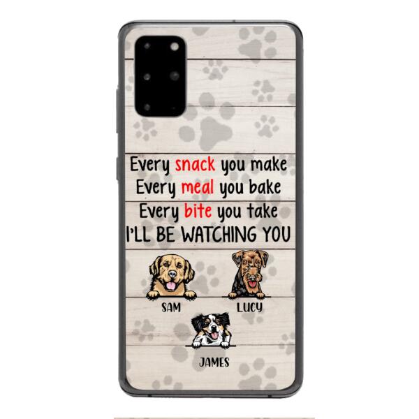 CUSTOMIZED DOG WATCHING YOU PHONE CASE TNTQ0207