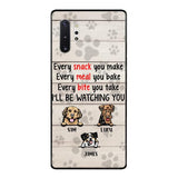 CUSTOMIZED DOG WATCHING YOU PHONE CASE TNTQ0207