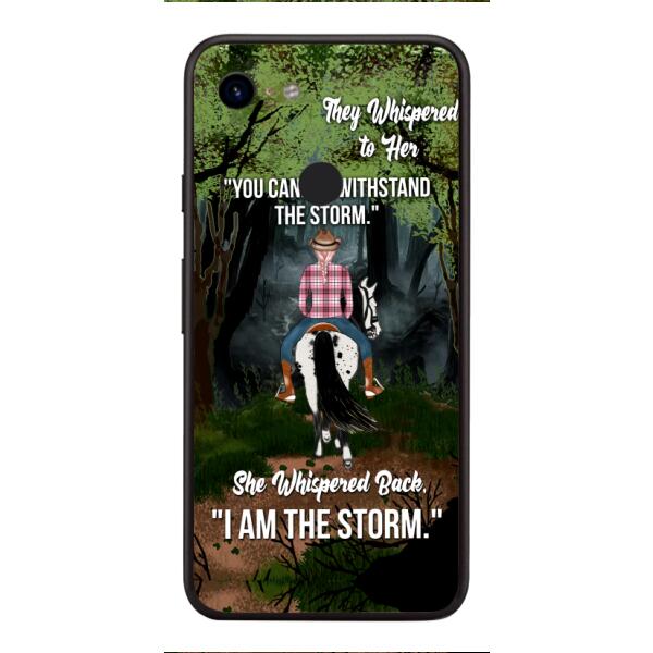 Personalized Woman Storm Phone Case Printed JUL-MA01