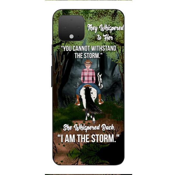 Personalized Woman Storm Phone Case Printed JUL-MA01