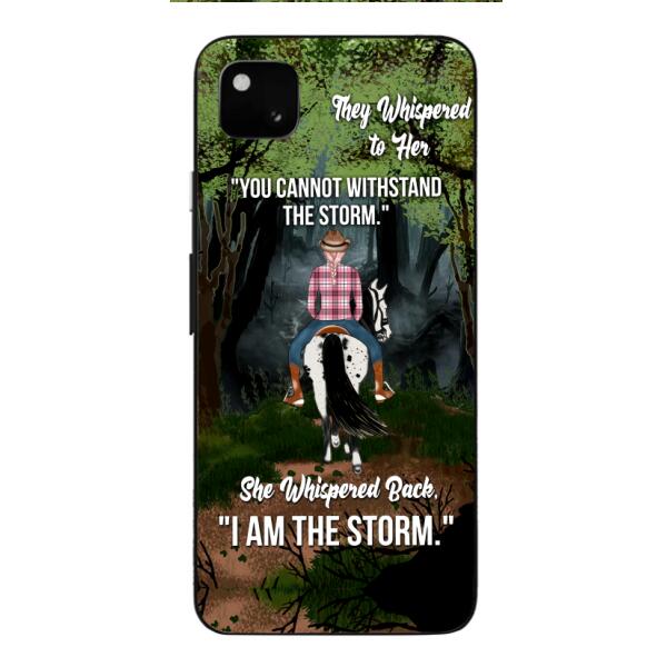 Personalized Woman Storm Phone Case Printed JUL-MA01