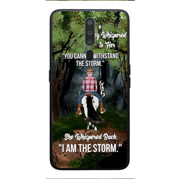 Personalized Woman Storm Phone Case Printed JUL-MA01
