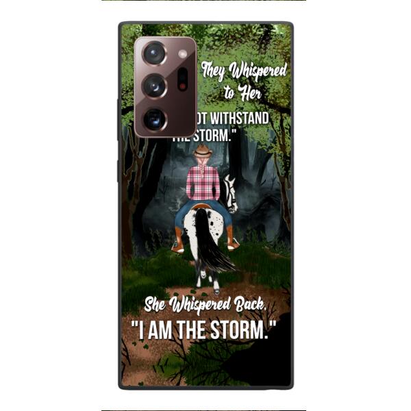 Personalized Woman Storm Phone Case Printed JUL-MA01